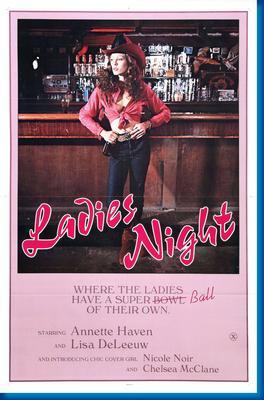Ladies Night Metal Movie Poster 8in x 12in