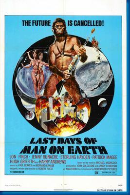 Last Days Of Man On Earth movie poster Sign 8in x 12in