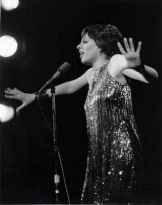 Liza Minnelli Performing Metal Print 8in x 12in