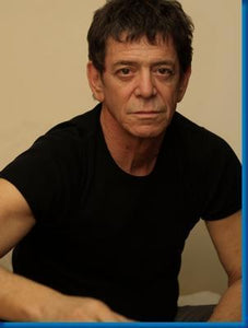 Lou Reed Photo Sign 8in x 12in