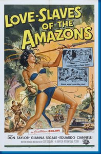 Love Slaves Of The Amazons Movie Poster