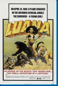 Luana movie poster Sign 8in x 12in