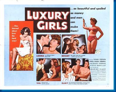 Luxury Girls Movie Poster On Sale United States