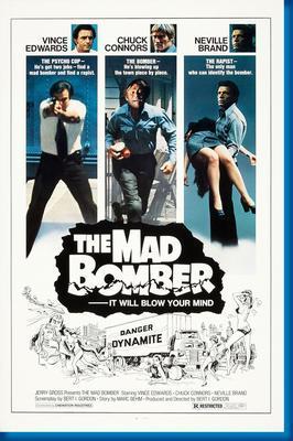The Mad Bomber movie poster Metal Print 8in x 12in