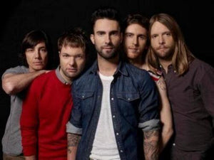 Maroon 5 Photo Sign 8in x 12in