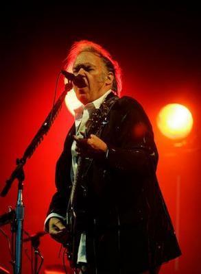 Neil Young Poster On Stage 16inx24in The Poster Depot