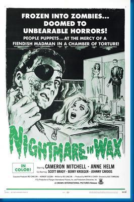 Nightmare In Wax movie poster Metal Print 8in x 12in