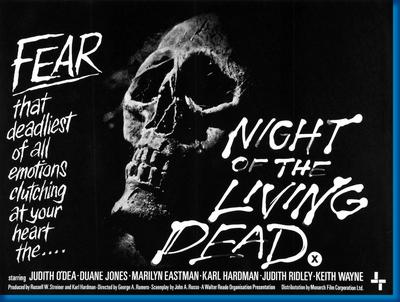 Ships Rolled Night Of The Living Dead Movie 11x17 Mini Poster with mail/gift tube