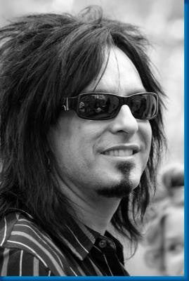 Nikki Sixx Bw Portrait poster Motley Crue for sale cheap United States USA