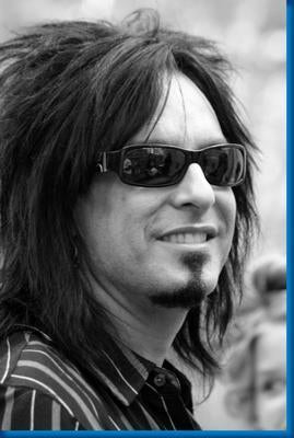 Nikki Sixx Bw Portrait Poster Motley Crue 16x24 The Poster Depot