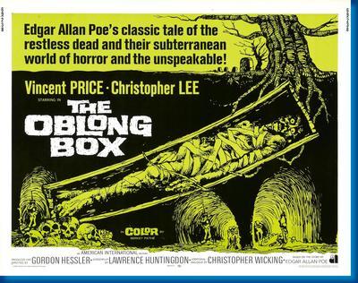 Oblong Box Metal Movie Poster 8in x 12in