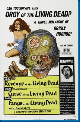 Orgy Of The Living Dead Metal Movie Poster 8in x 12in The Poster Depot