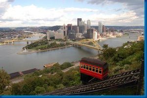 Pittsburgh Skyline Poster 16"x24" On Sale The Poster Depot