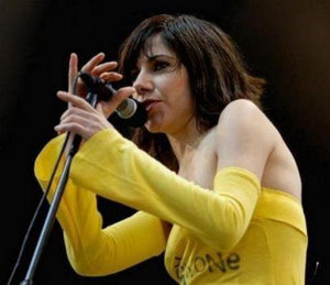 Pj Harvey Photo Sign 8in x 12in