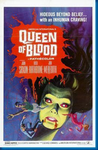 Queen Of Blood movie poster Sign 8in x 12in