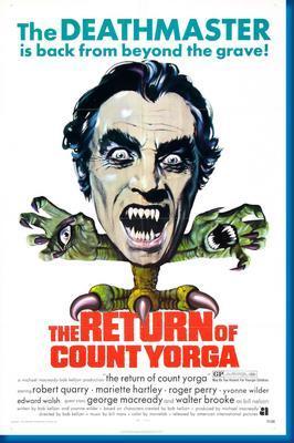 Return Of Count Yorga The movie poster Metal Print 8in x 12in