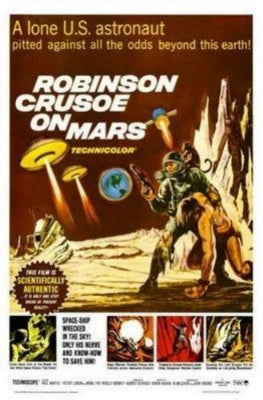 Robinson Crusoe On Mars Movie Poster 11inch x 17 inch