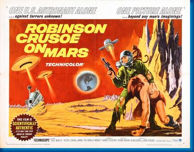 Robinson Crusoe On Mars Hz Movie Poster The Poster Depot