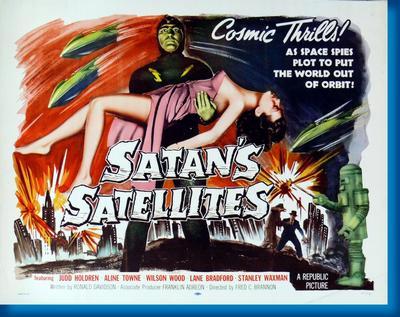 Satans Satellites Metal Movie Poster 8in x 12in