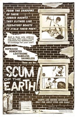 Scum Of The Earth Metal Movie Poster 8in x 12in
