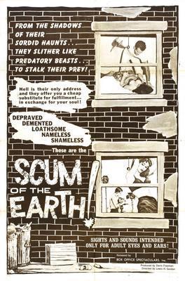 Scum Of The Earth Movie Poster Metal Poster Choose Style The Poster Depot