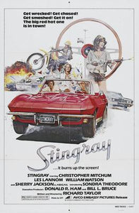 Stingray movie poster Sign 8in x 12in