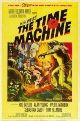 Time Machine The movie poster Metal Print 8in x 12in