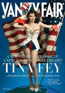 Tina Fey Vanity Fair Cover poster tin sign Wall Art