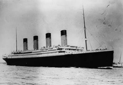 Titanic The poster Old Photo for sale cheap United States USA
