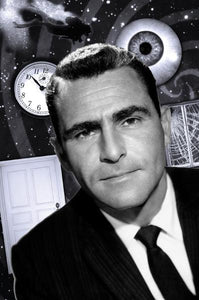 Twilight Zone Art Photo Sign 8in x 12in