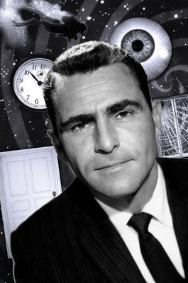 Twilight Zone Art Metal Print 8in x 12in