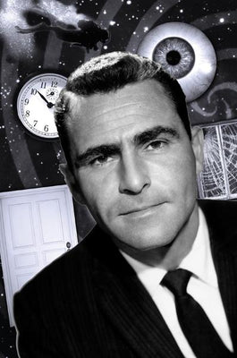 Twilight Zone Art Metal Print 8in x 12in