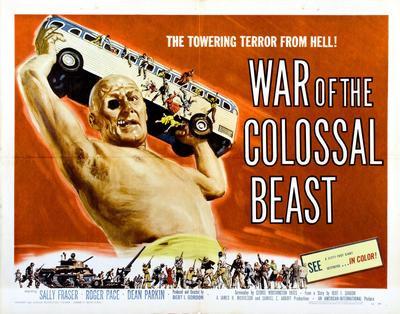 War Of The Colossal Beast Movie poster| theposterdepot.com The Poster Depot