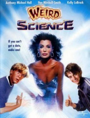 Weird Science movie poster Sign 8in x 12in