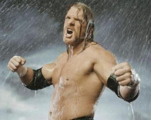 Wwe Triple H movie poster Wet Fists Photo Sign 8in x 12in