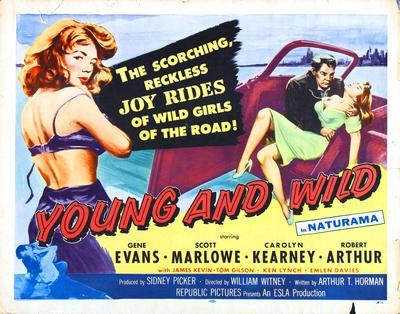 Young And Wild Metal Movie Poster 8in x 12in The Poster Depot