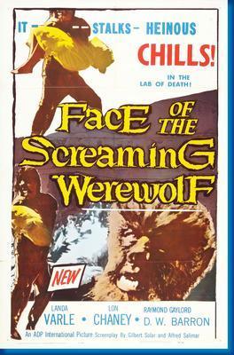 Face Of The Screaming Werewolf poster 