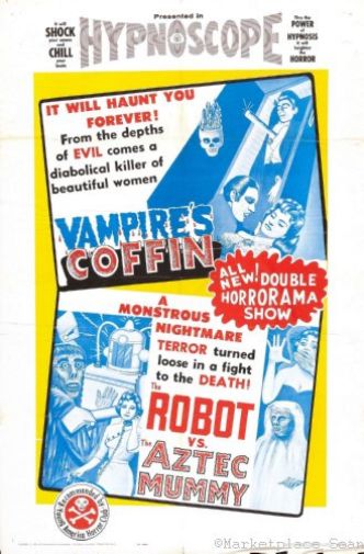 Vampires Coffin poster 24x36