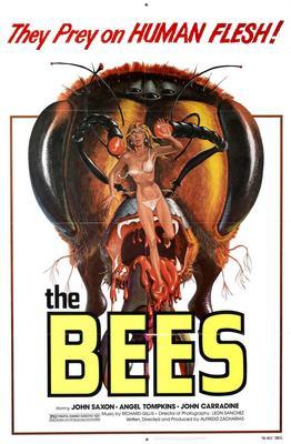 Bees Metal Movie Poster 8in x 12in The Poster Depot