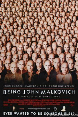 Being John Malkovich Metal Movie Poster 8in x 12in