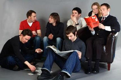 Belle And Sebastian poster tin Metal Print Wall Art