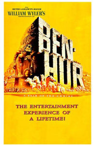 Ben Hur movie poster Sign 8in x 12in