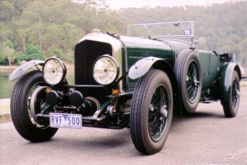 Bentley 1929 Photo Sign 8in x 12in