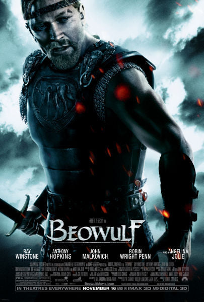Beowulf Movie 11x17 poster for sale cheap United States USA