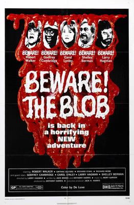 Beware Of The Blob Movie Poster 11x17 Mini Poster