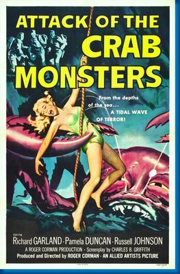 Attack Of Crab Monsters poster for sale cheap United States USA