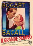 Big Sleep Italian Movie Poster11 x 17 inch