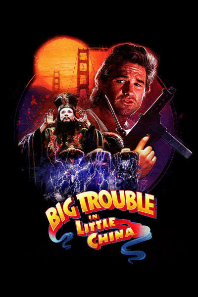 Big Trouble In Little China Movie Art Poster On Sale United States