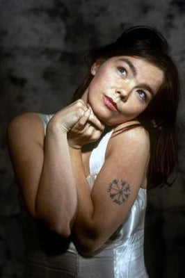 Bjork poster tin Metal Print Wall Art