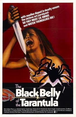 Black Belly Of The Tarantula Metal Movie Poster 8in x 12in